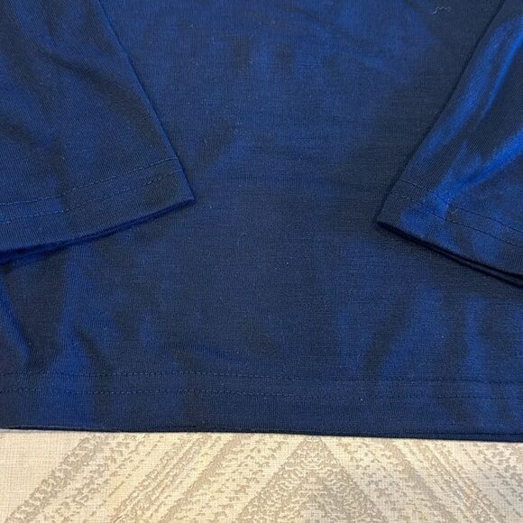 Wondershop at Target Unisex ‘Eight Nights Eight Lights’ Navy L/S Sleep Shirt - Picture 3 of 6